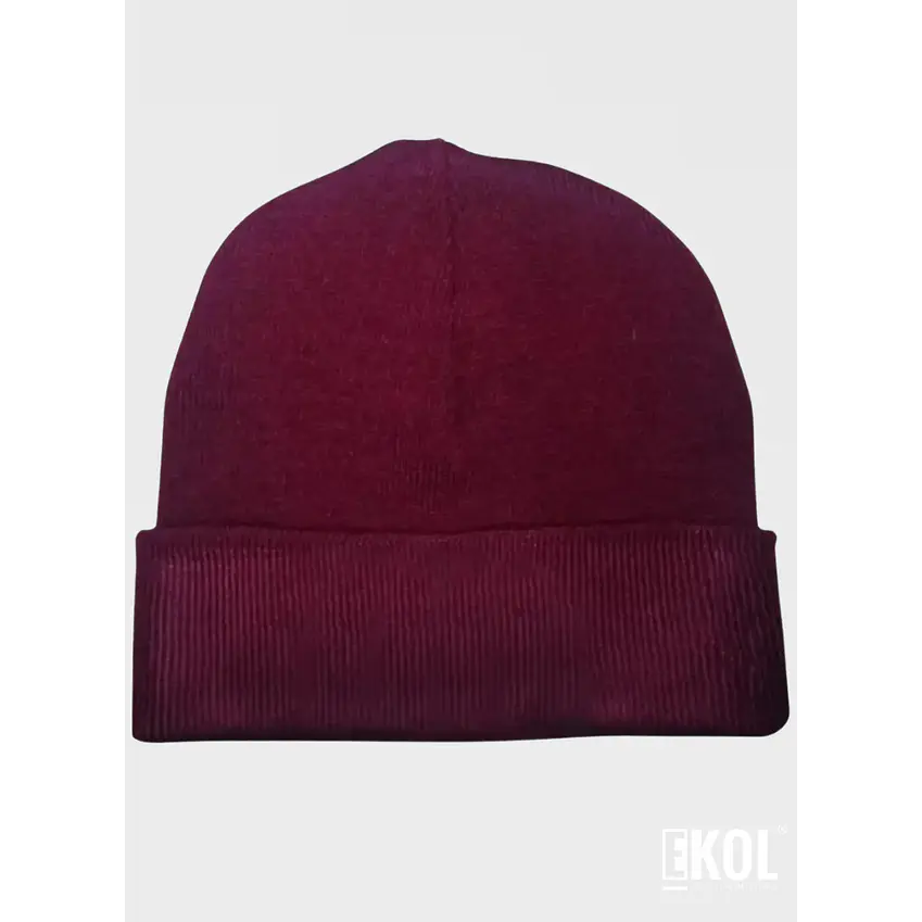 Gorro Beanie Lana Doblez  22