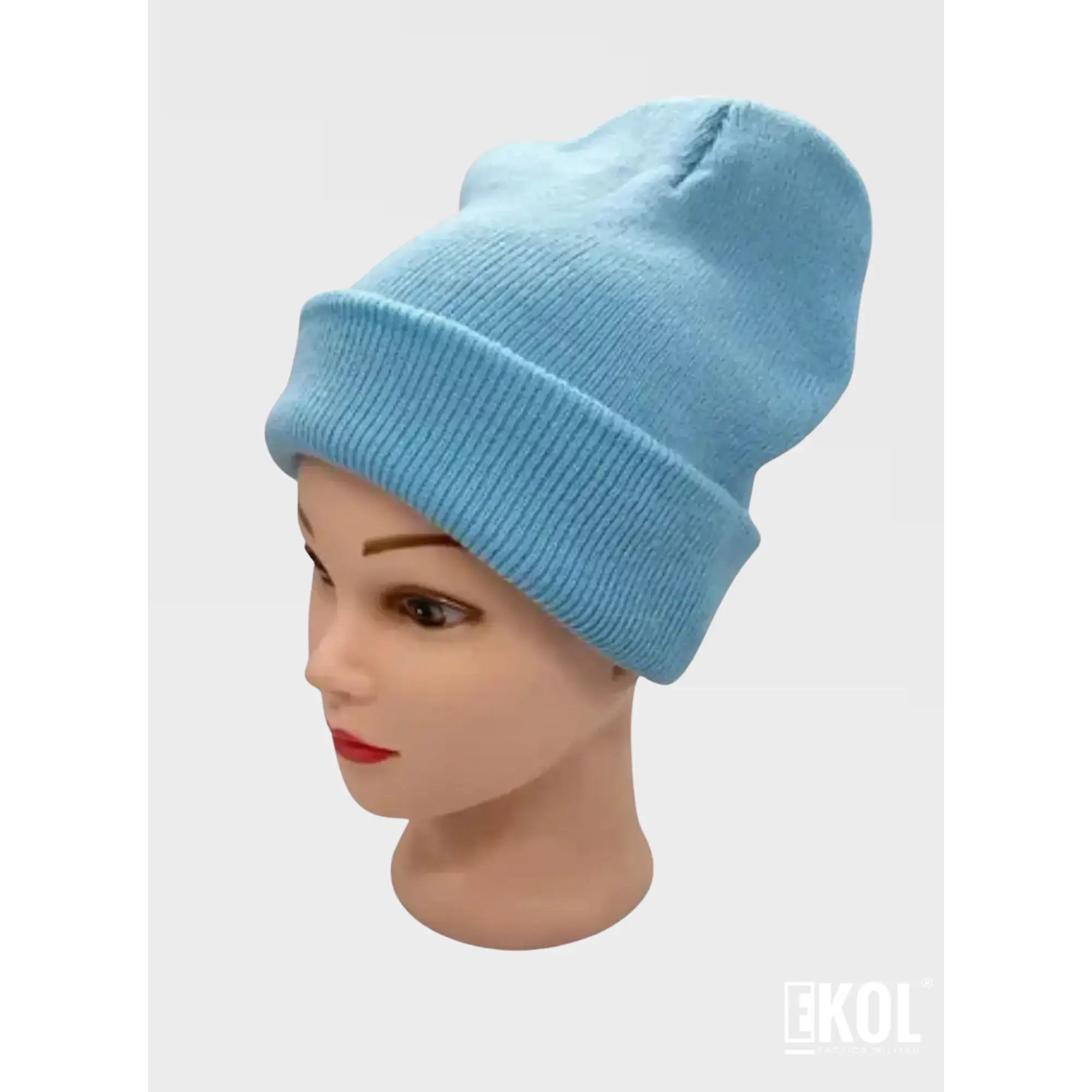 Gorro Beanie Lana Doblez  25