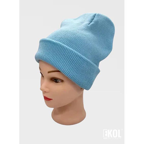 Gorro Beanie Lana Doblez  25