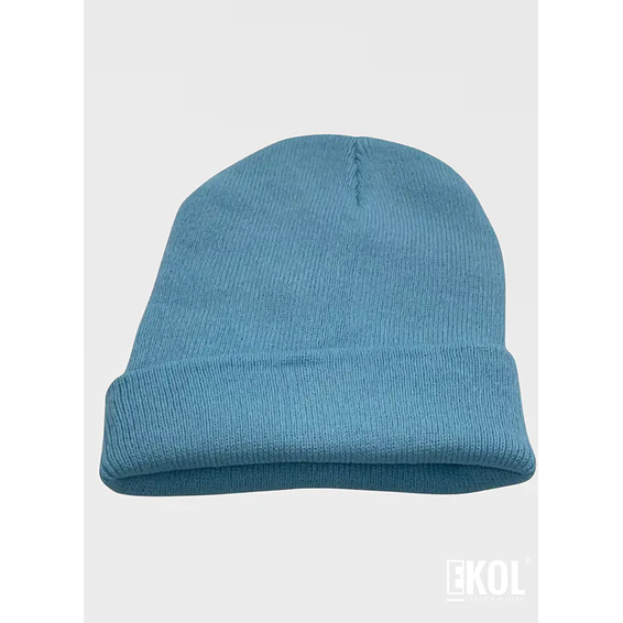 Gorro Beanie Lana Doblez  35