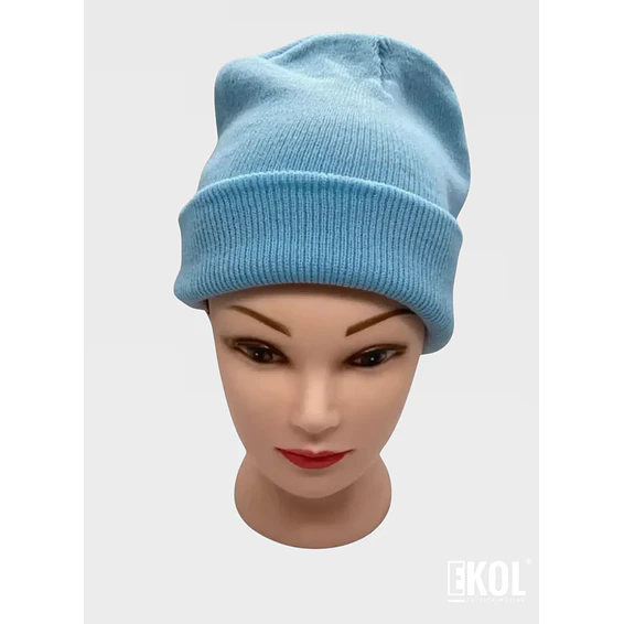 Gorro Beanie Lana Doblez  36