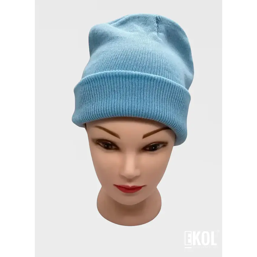 Gorro Beanie Lana Doblez  36