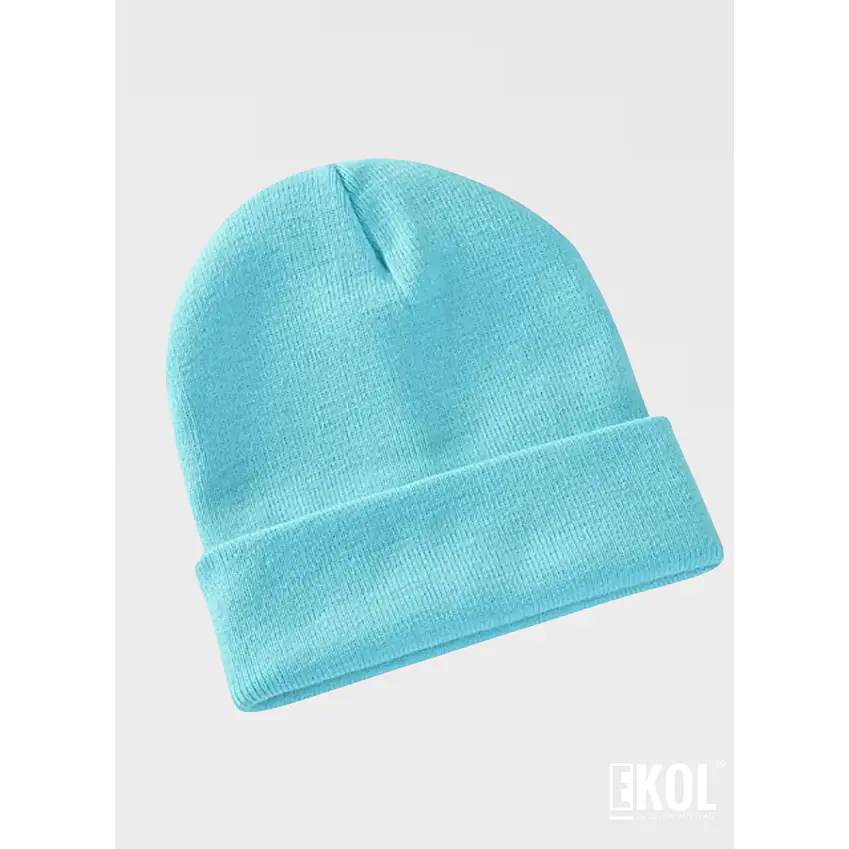 Gorro Beanie Lana Doblez  5