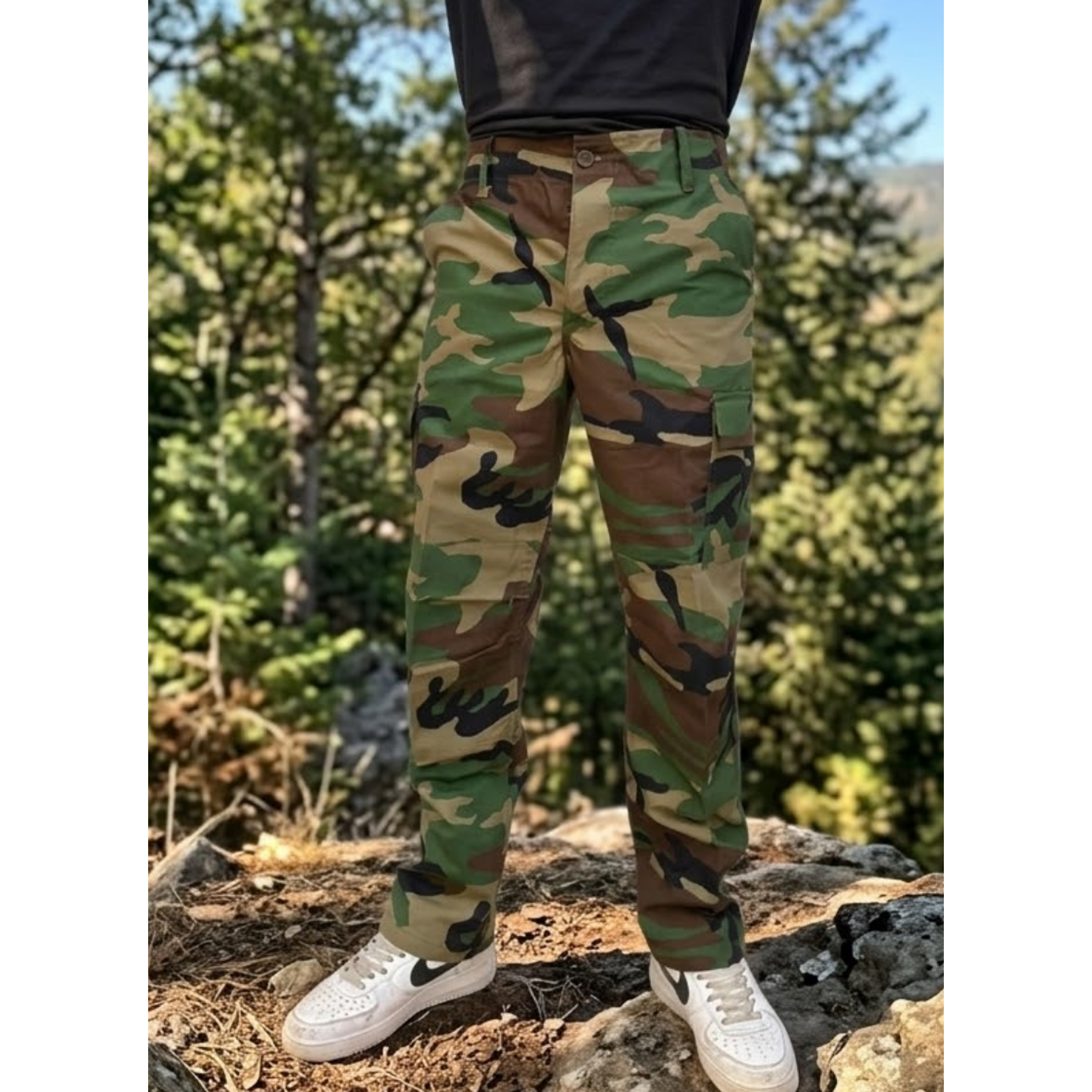 PANTALÓN TÁCTICO WOODLAND CONFECCIÓN NACIONAL 1