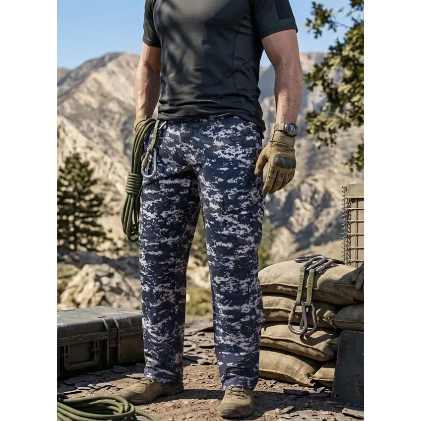 Pantalón Táctico Pixelado Acu EKOL Ripstop 1