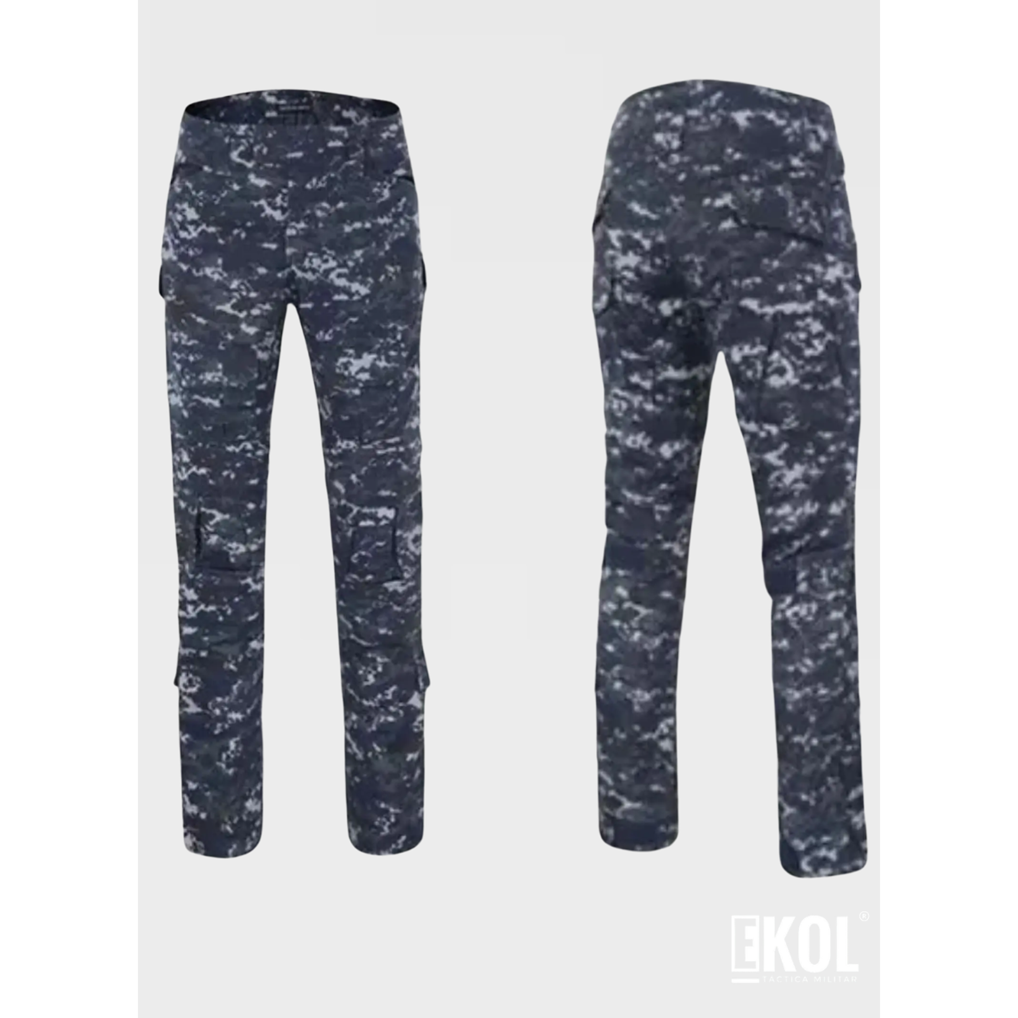 Pantalón Táctico Pixelado Acu EKOL Ripstop 5