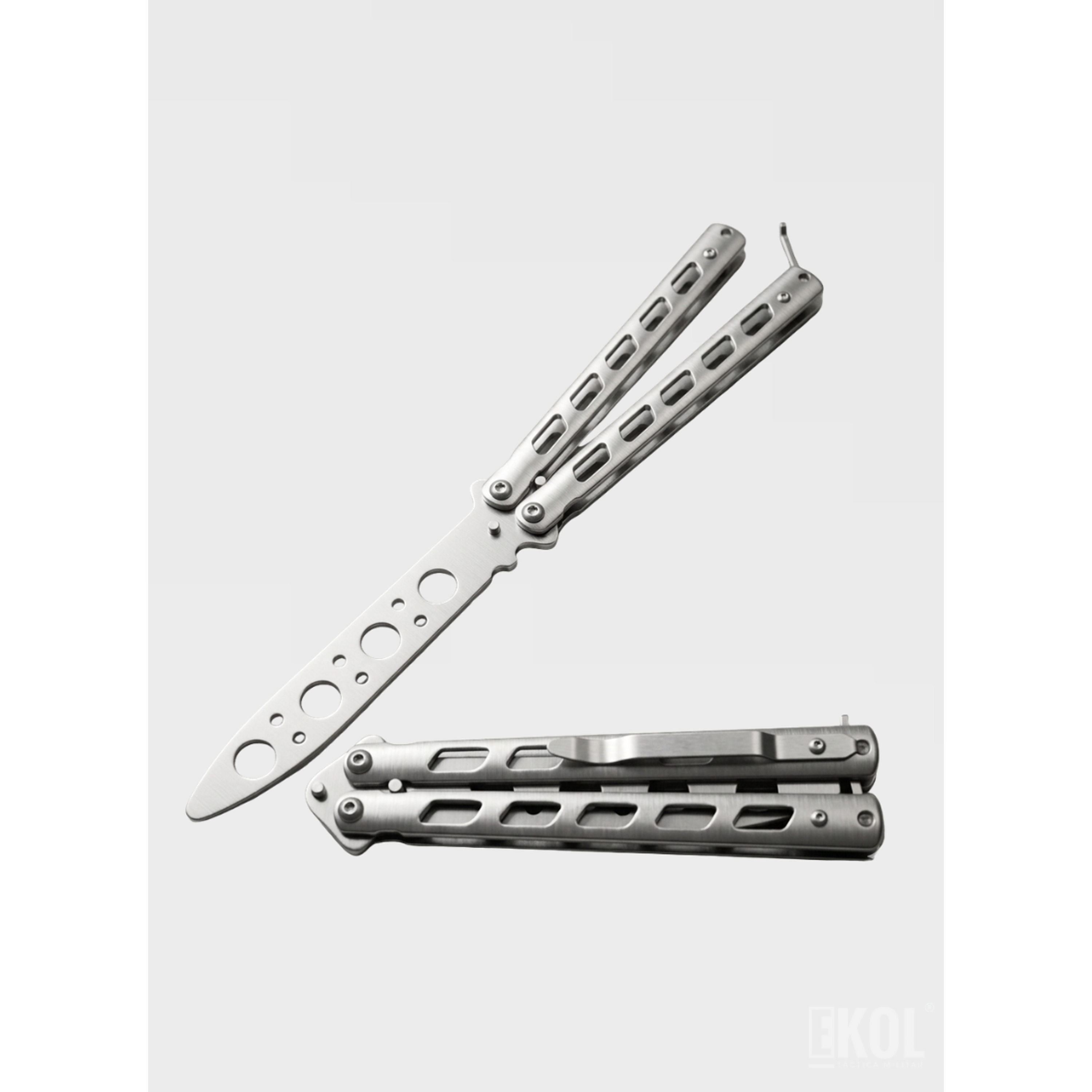 Cuchillo Mariposa Balisong Entrenamiento 31cm - Diseño Americano Premium 2