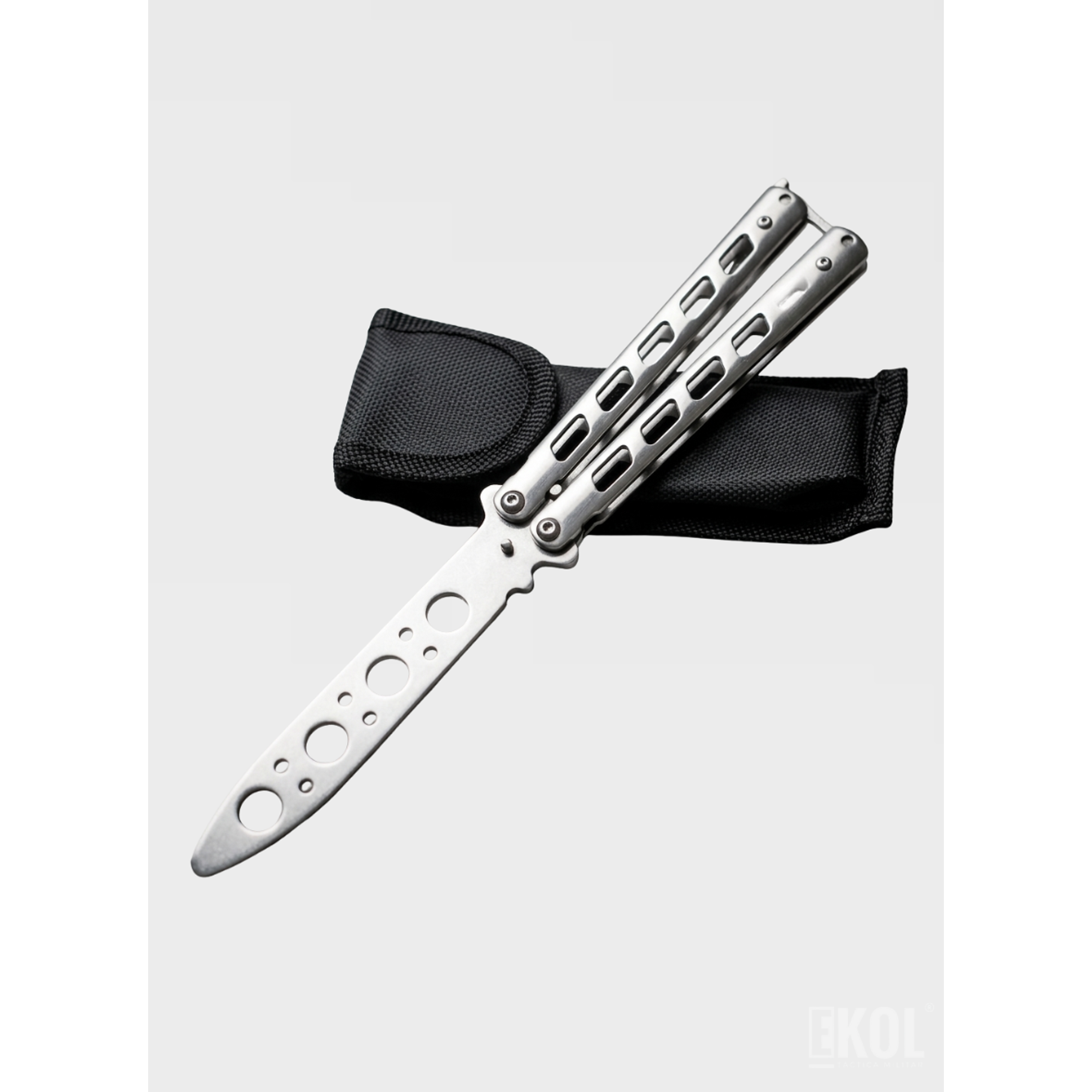 Cuchillo Mariposa Balisong Entrenamiento 31cm - Diseño Americano Premium 4