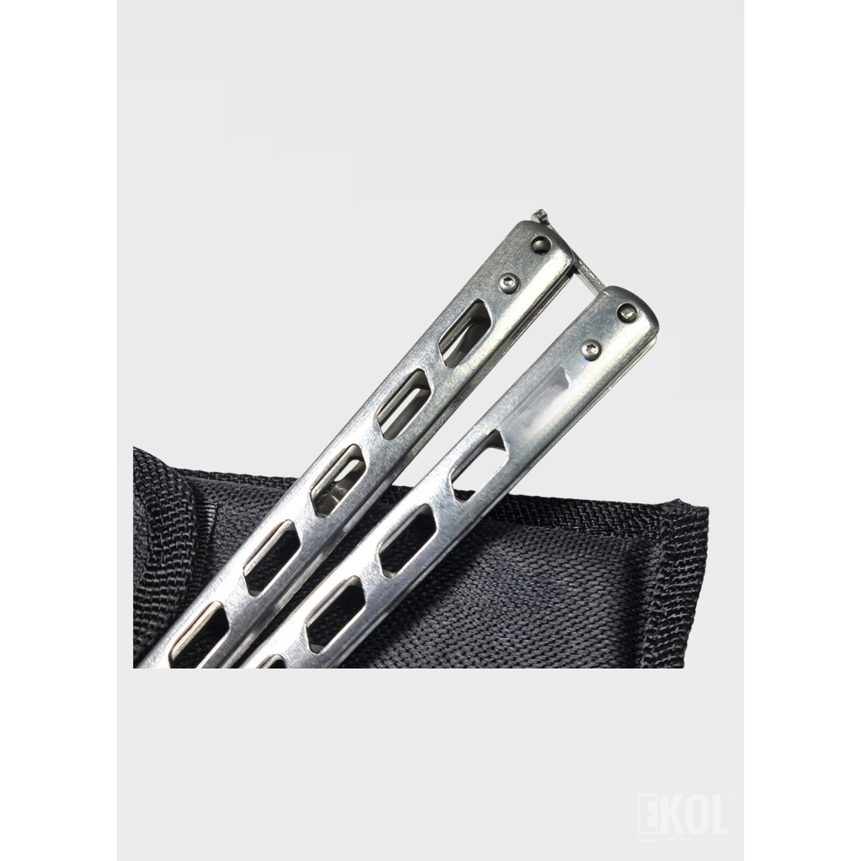 Cuchillo Mariposa Balisong Entrenamiento 31cm - Diseño Americano Premium 5