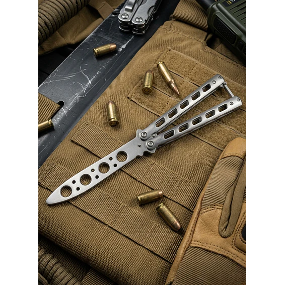 Cuchillo Mariposa Balisong Entrenamiento 31cm - Diseño Americano Premium 1