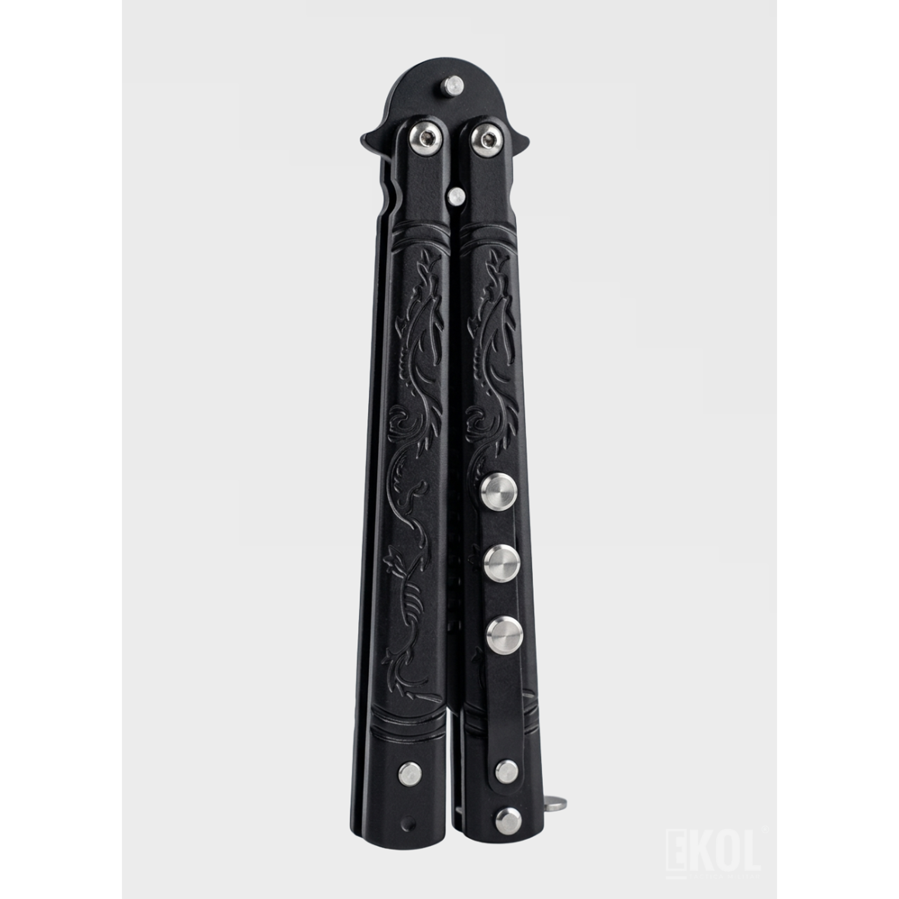 Cuchillo Mariposa De Entrenamiento Kunai Peine Sin Filo Pro 3