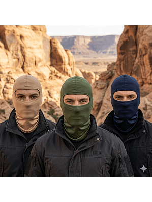 Balaclava Pasamontaña Lycra Uniformados Moto Trecking Ciclismo