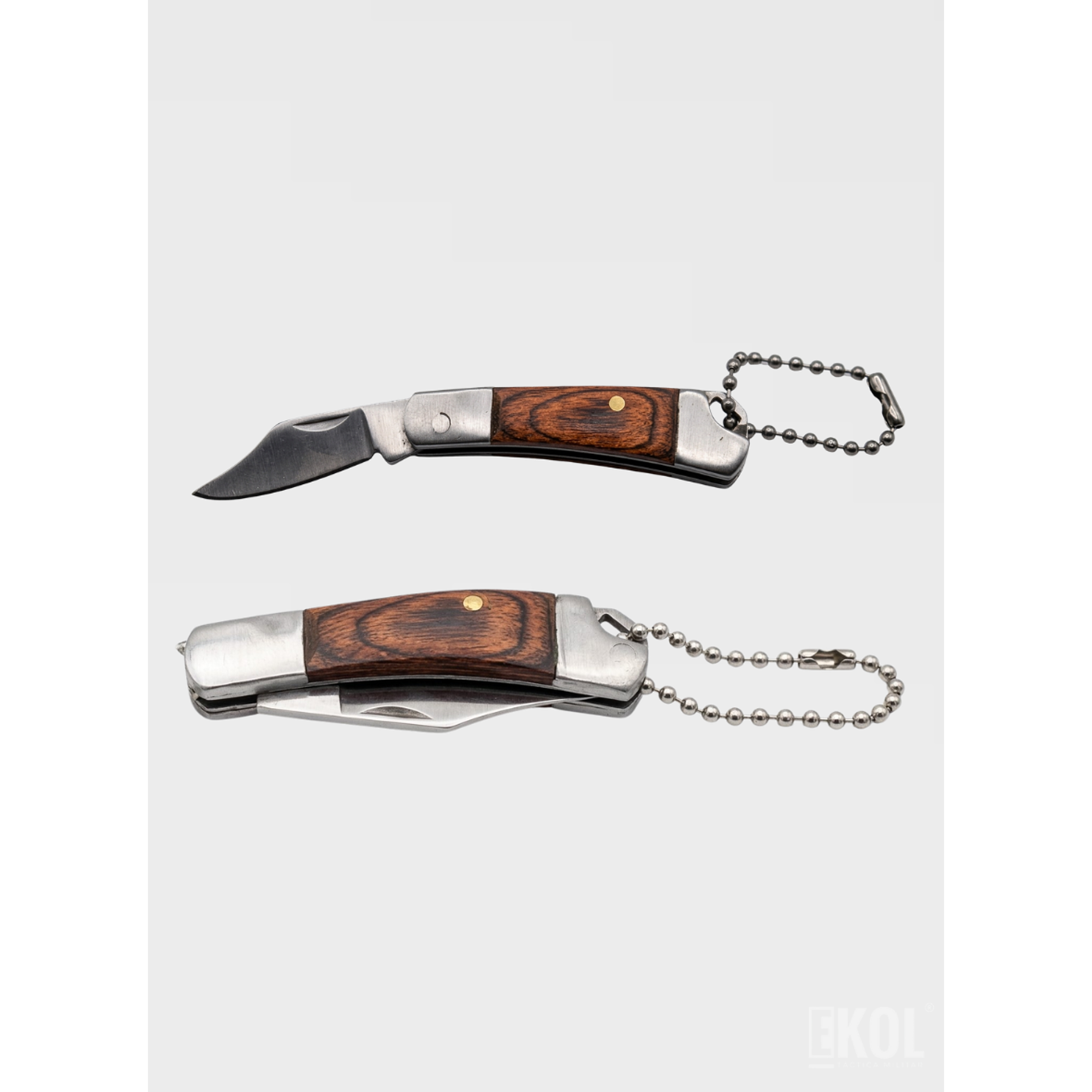 Mini Navaja Táctica Llavero Plegable 5cm Acero Inoxidable EDC 2