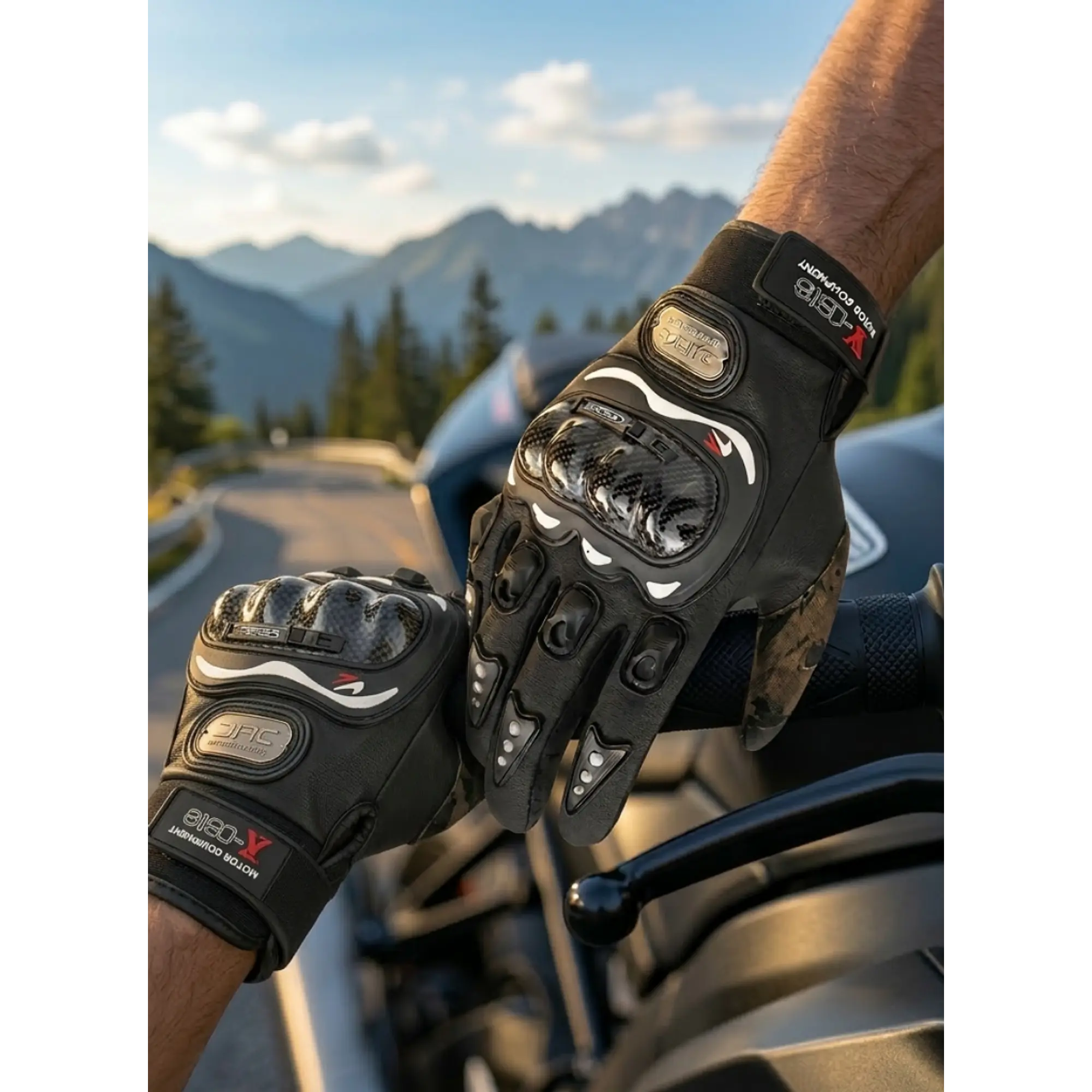 Guantes Motociclista Racing Equipment Antiderrape 2