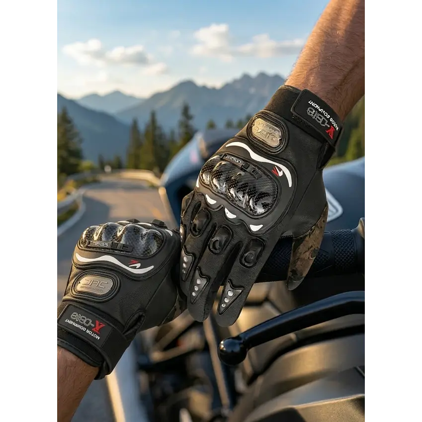 Guantes Motociclista Racing Equipment Antiderrape 2