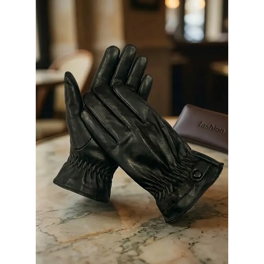 Guantes de Cuero para Mujer Elegantes Invierno 2