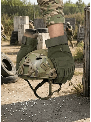 Guantes Largos Proteccion -Motos Bicicletas Tacticos Li