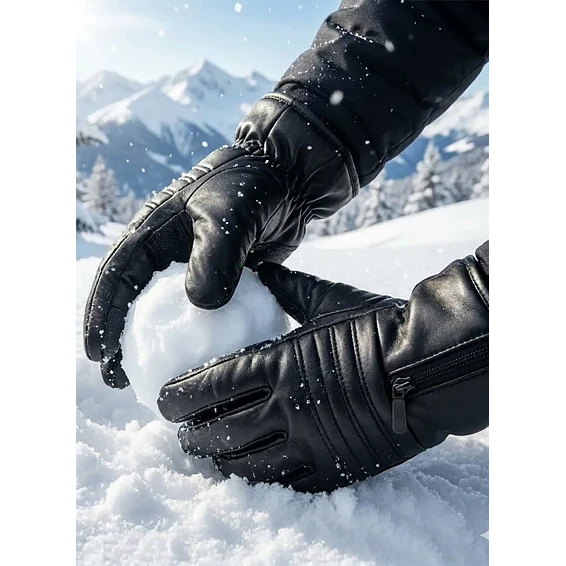Guantes De Invierno Montañismo Para La Nieve Con Cierre 2