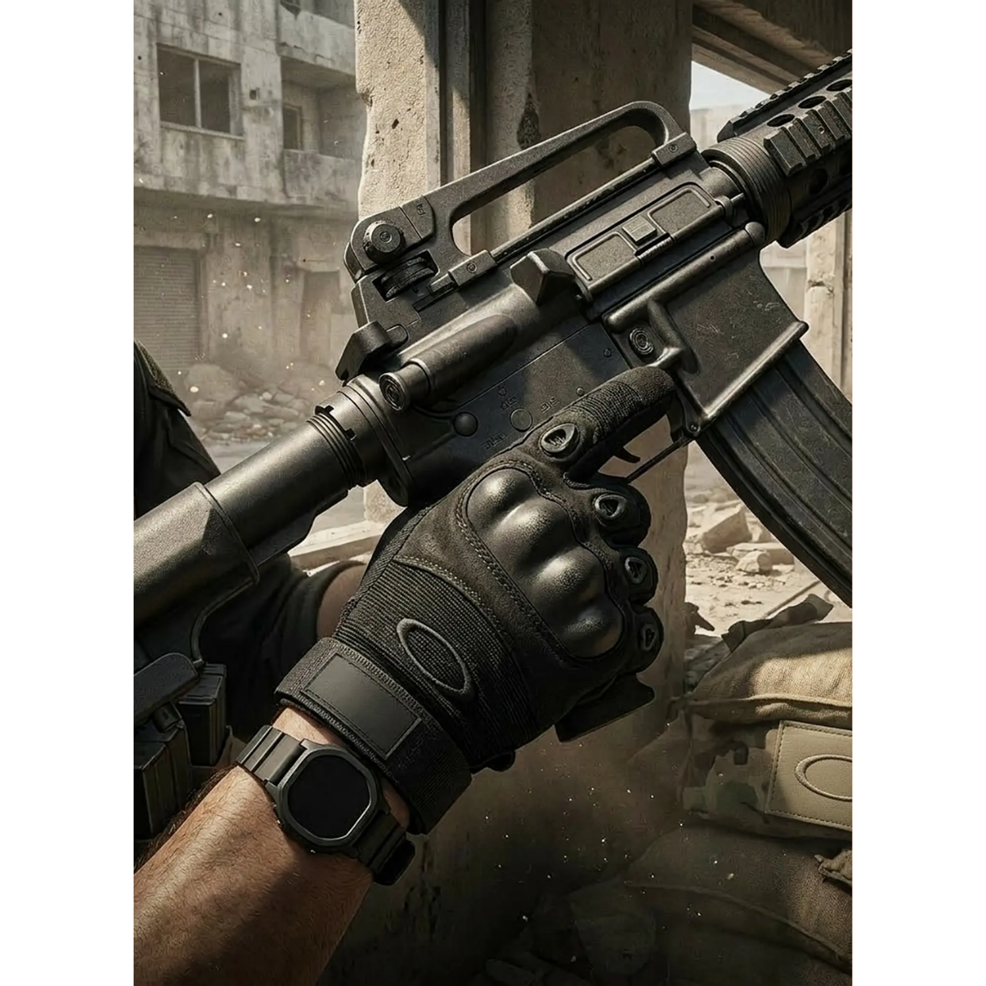 Guantes Tactico Militar Airsoft Paintball Ciclismo Moto 2