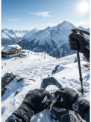 Guantes Forro Polar Ajustable Sport World Blue Estilo Basico