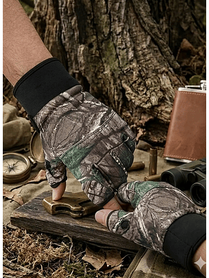 Guantes Pesca-Caza-Bosques-Tacticos-Ramas S/n Dedos