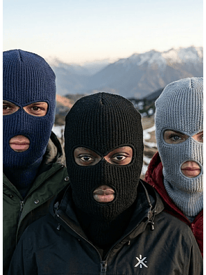 Pasamontaña Airsoft Tactico Paintball Tres Aberturas