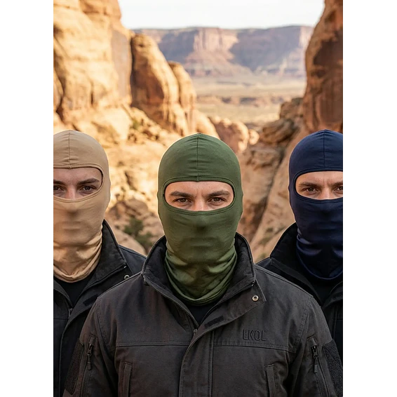 Balaclava Pasamontaña Lycra Uniformados Moto Trecking Ciclismo 3