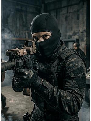 Balaclava Pasamontaña Lycra Uniformados Moto Trecking Ciclismo