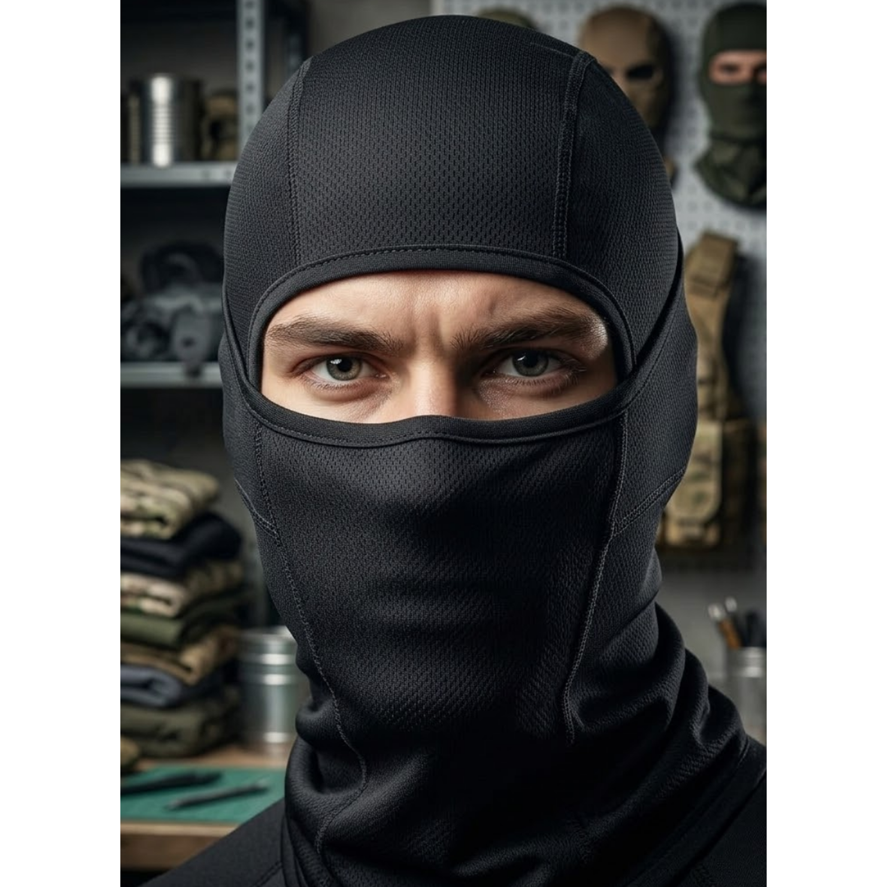 Balaclava Pasamontaña Lycra Uniformados Moto Trecking Ciclismo 2