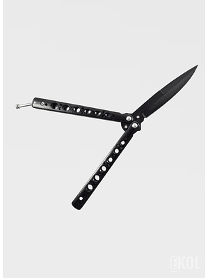 Navaja Mariposa Recta Táctica 23cm - Entrenamiento y Colección