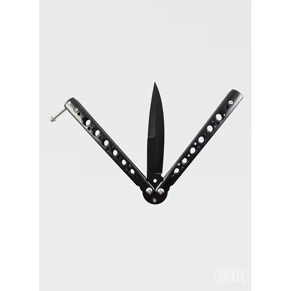 Navaja Mariposa Recta Táctica 23cm - Entrenamiento y Colección 5