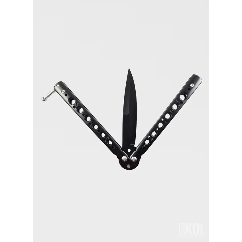 Navaja Mariposa Recta Táctica 23cm - Entrenamiento y Colección 5