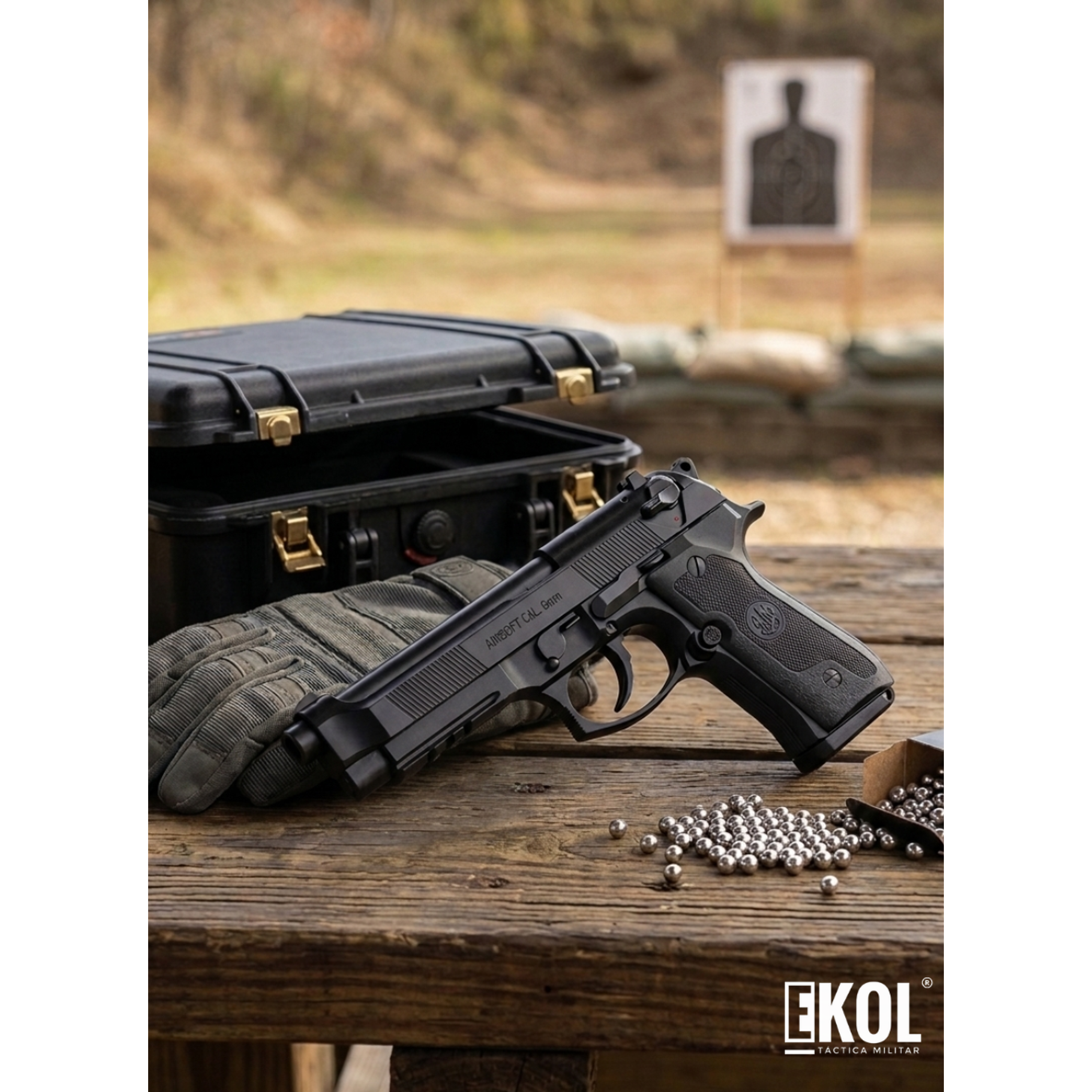 Pistola Beretta Elite II Doble Acción CO2 Air Pistol 1