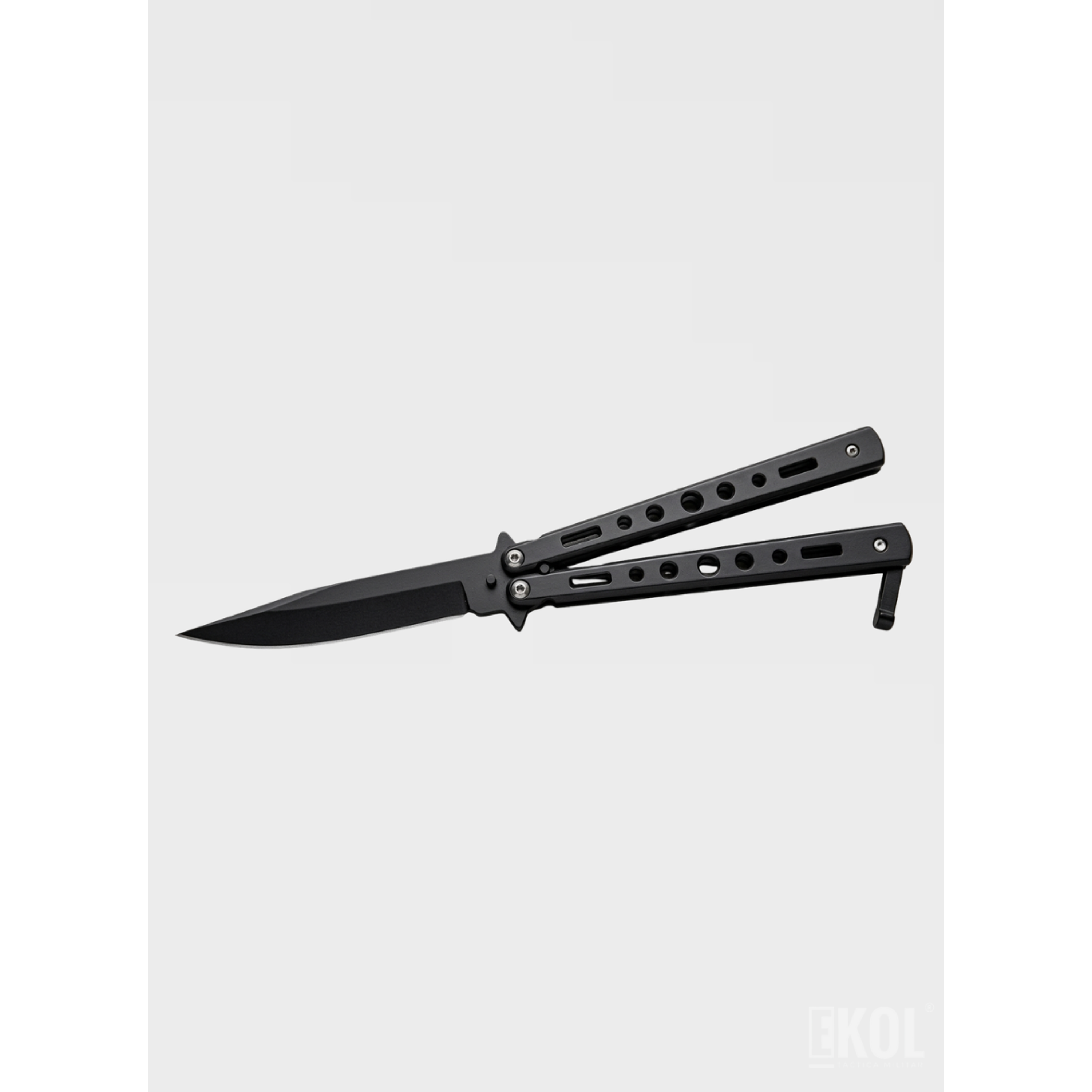 Navaja Mariposa Táctica 23cm - Acero Inoxidable de Alta Resistencia Con Filo 2