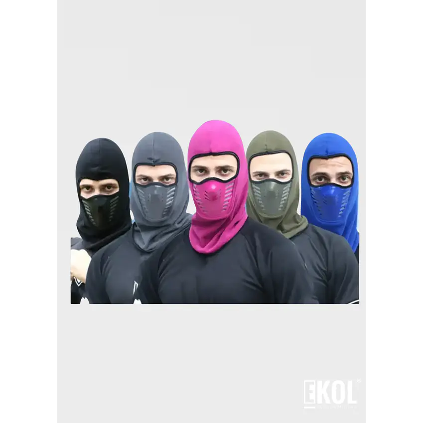 Balaclava Pasamontaña Toca Ninja Mascarilla Protectora 6
