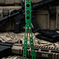 Navaja Mariposa De Práctica Butterfly Knife Entrenamiento 23 cm Verde - Miniatura 1