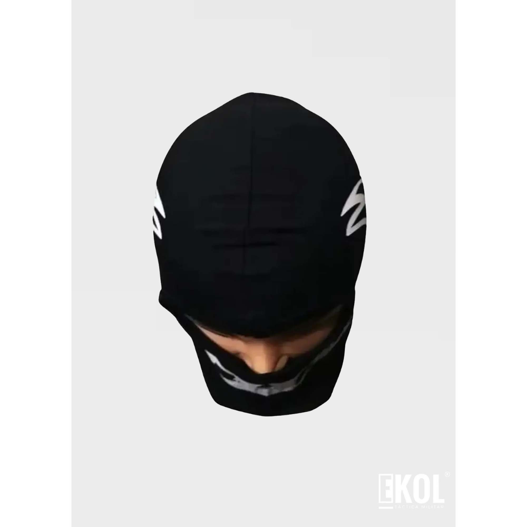Balaclava Lycra Térmica Tactica Calavera - Moto Ciclismo 6