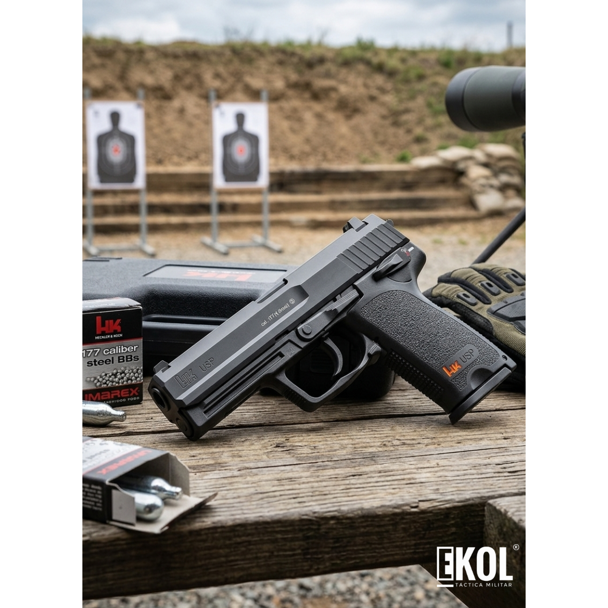 Pistola Heckler & Koch Usp Semiautomática CO2 Air Pistol 1