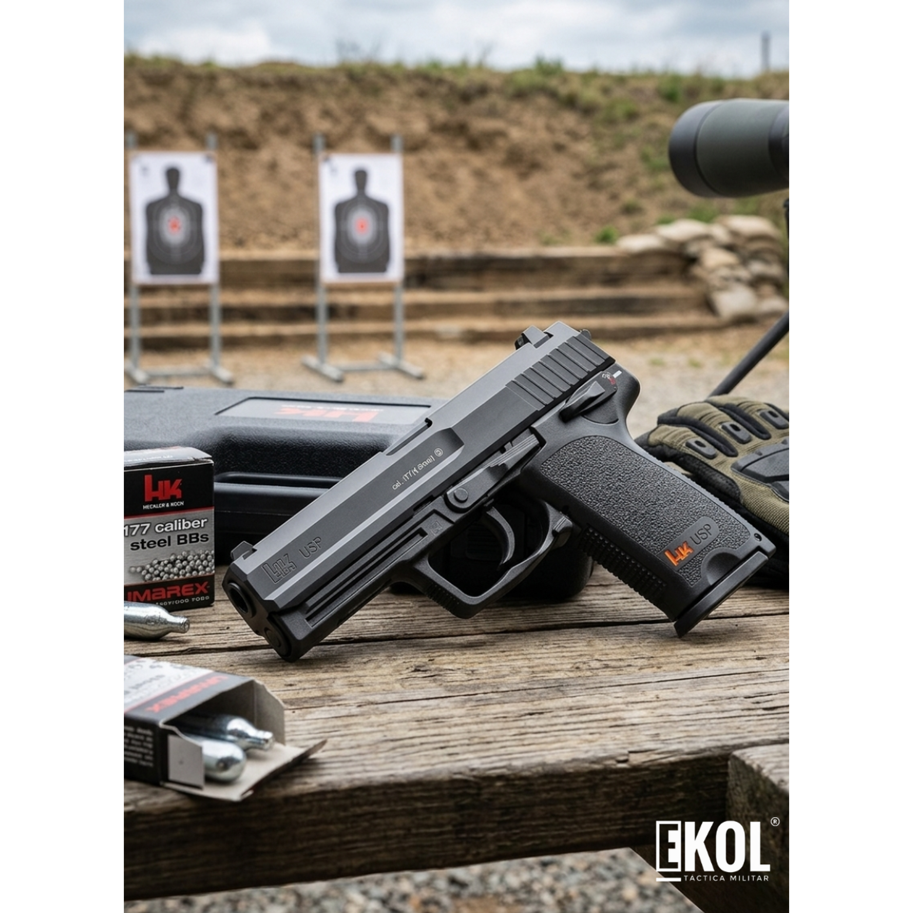 Pistola Heckler & Koch Usp Semiautomática CO2 Air Pistol 1
