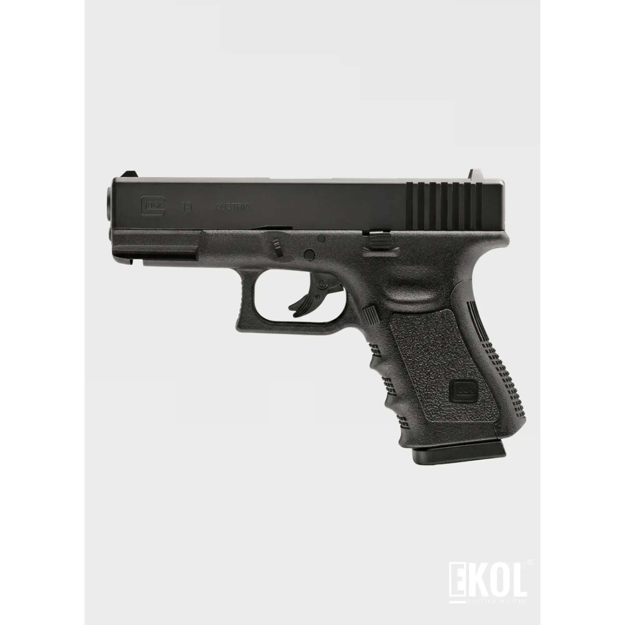Pistola CO2 Tactica Glock 19 Gen 3 Balin Cal. 4.5mm 3