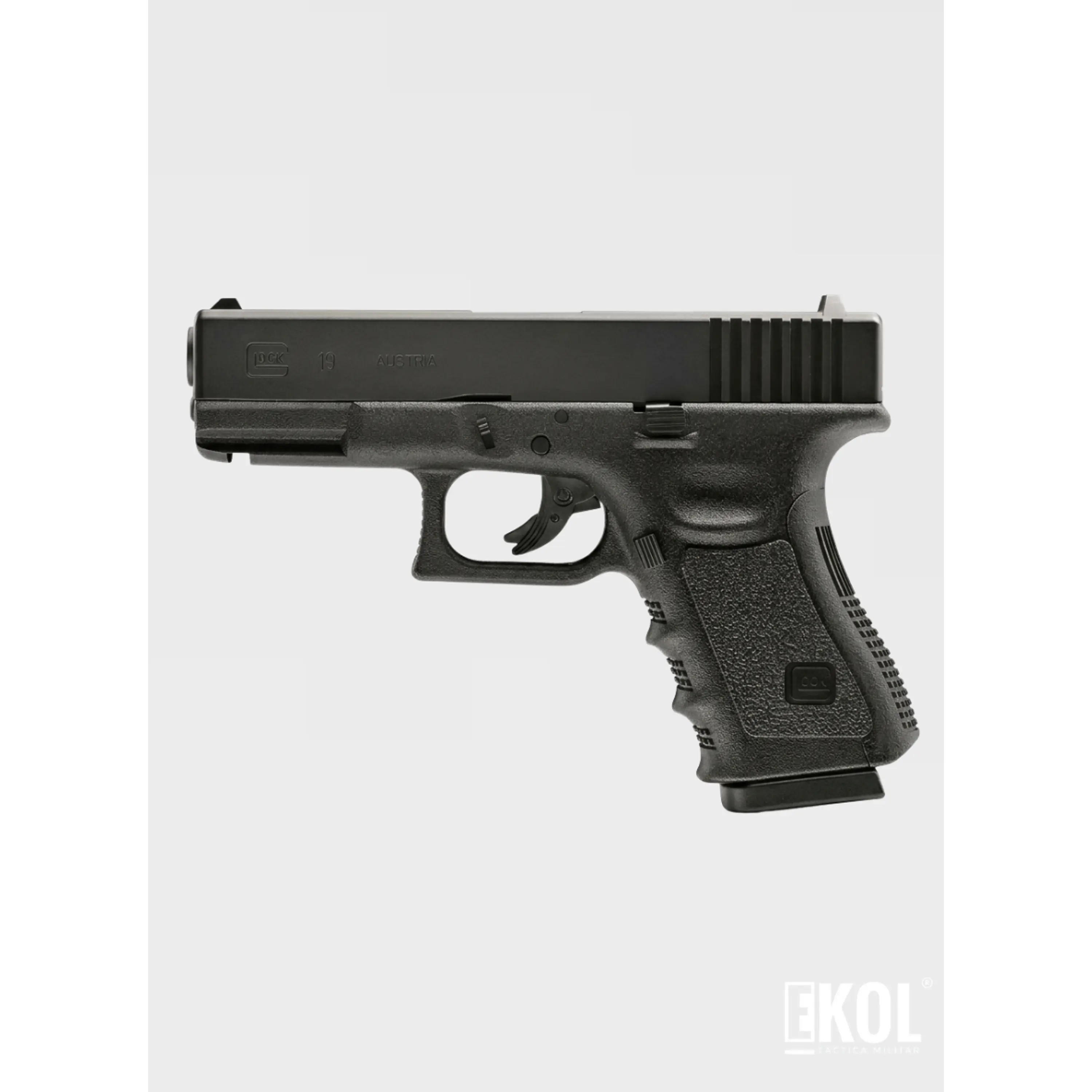 Pistola CO2 Tactica Glock 19 Gen 3 Balin Cal. 4.5mm 3