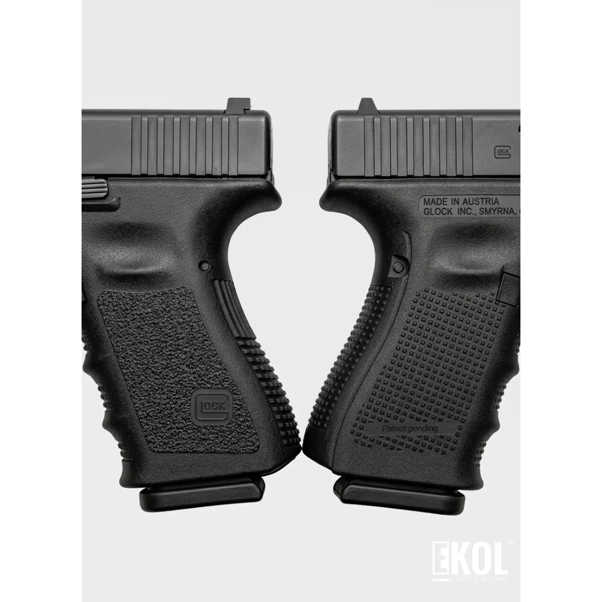 Pistola CO2 Tactica Glock 19 Gen 3 Balin Cal. 4.5mm 4