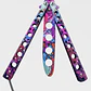 Navaja Mariposa de Entrenamiento Balisong 22cm - Sin Filo - Miniatura 5