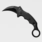 Cuchillo Karambit Táctico 19cm + Estuche Rígido | Outdoor y Supervivencia - Miniatura 2
