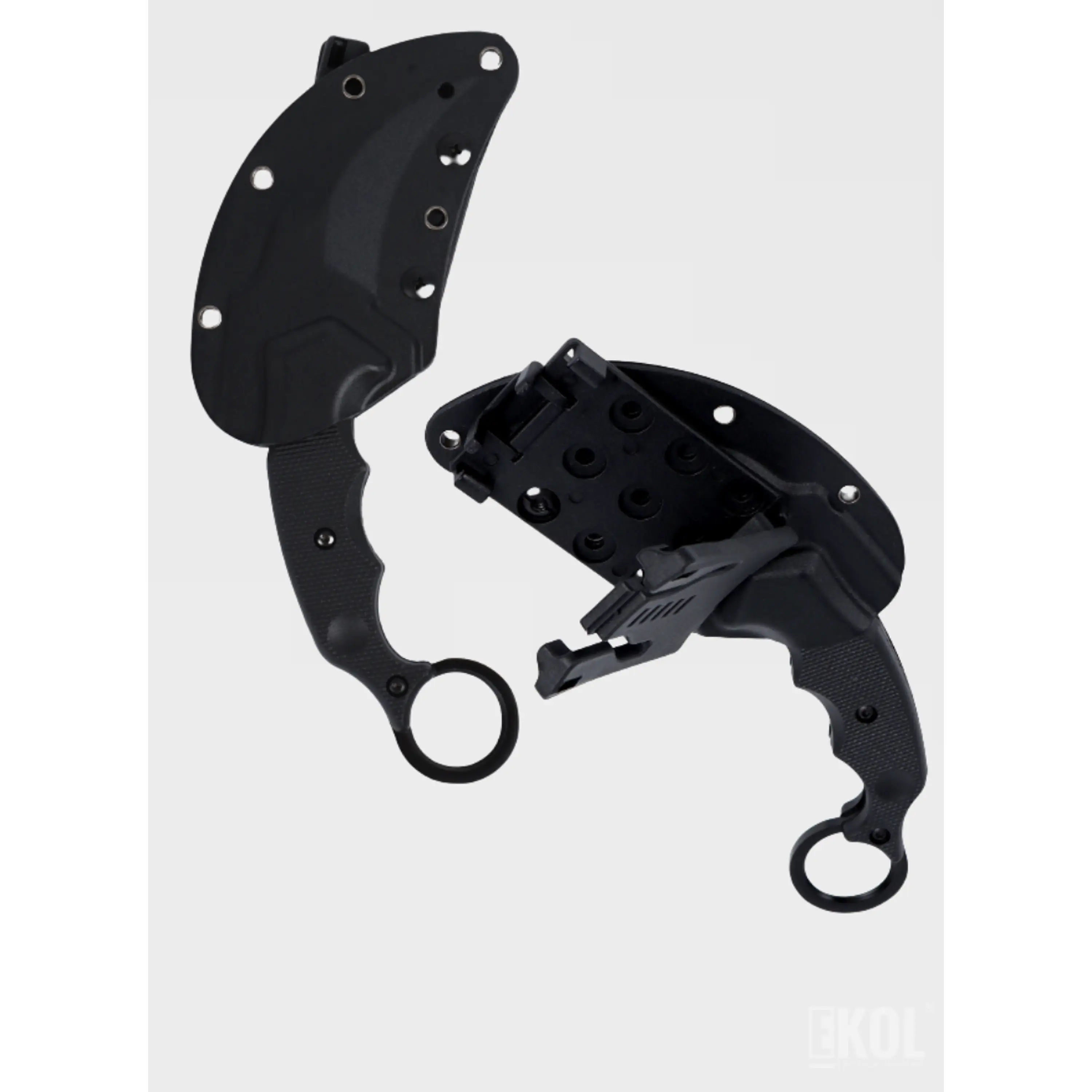 Cuchillo Karambit Táctico 19cm + Estuche Rígido | Outdoor y Supervivencia 7