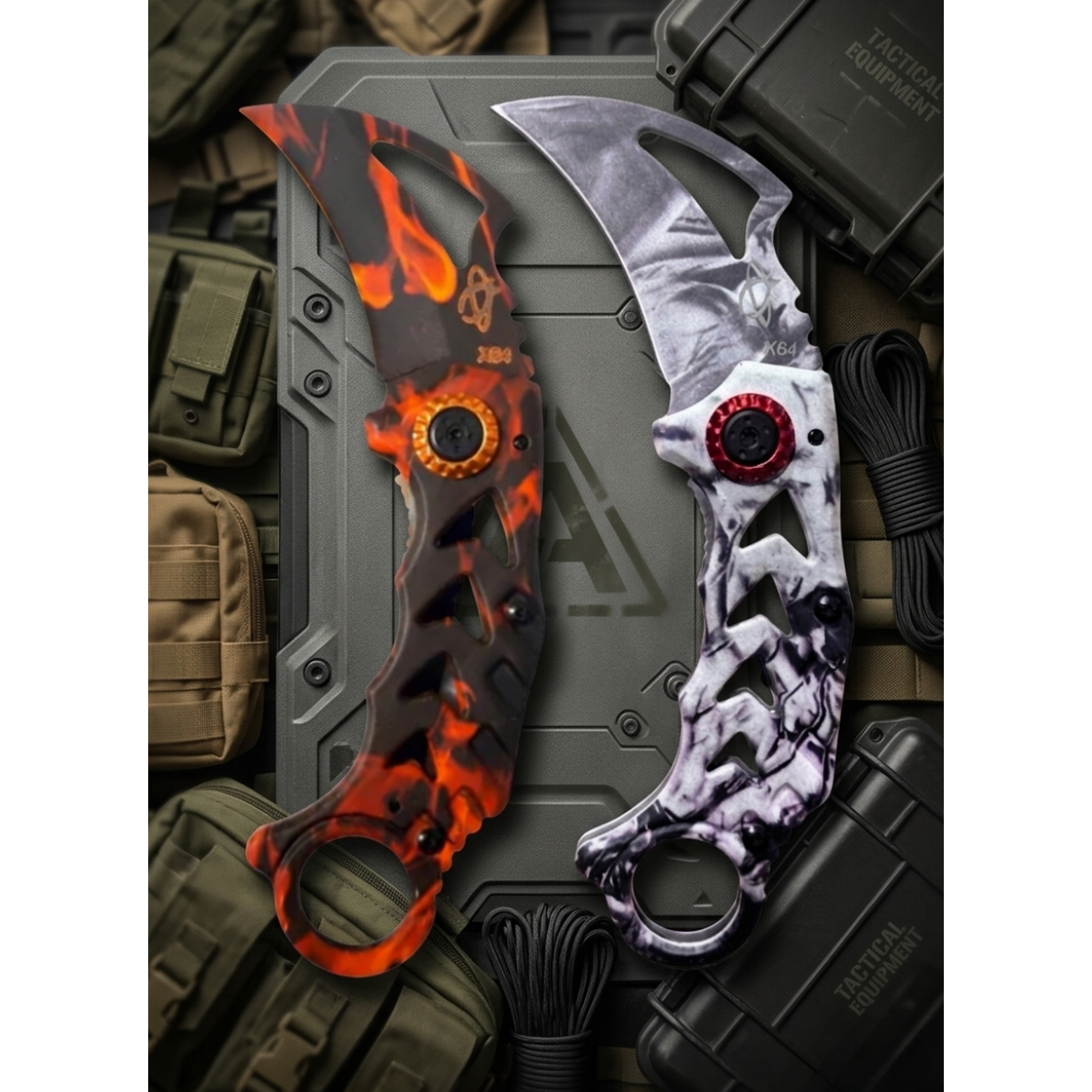 Cuchillo Karambit Táctico 