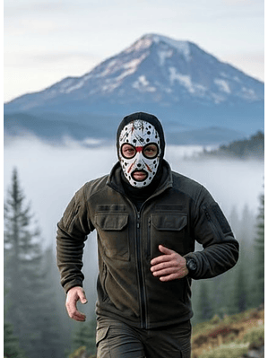 Pasamontaña Calavera White Airsoft Paintball