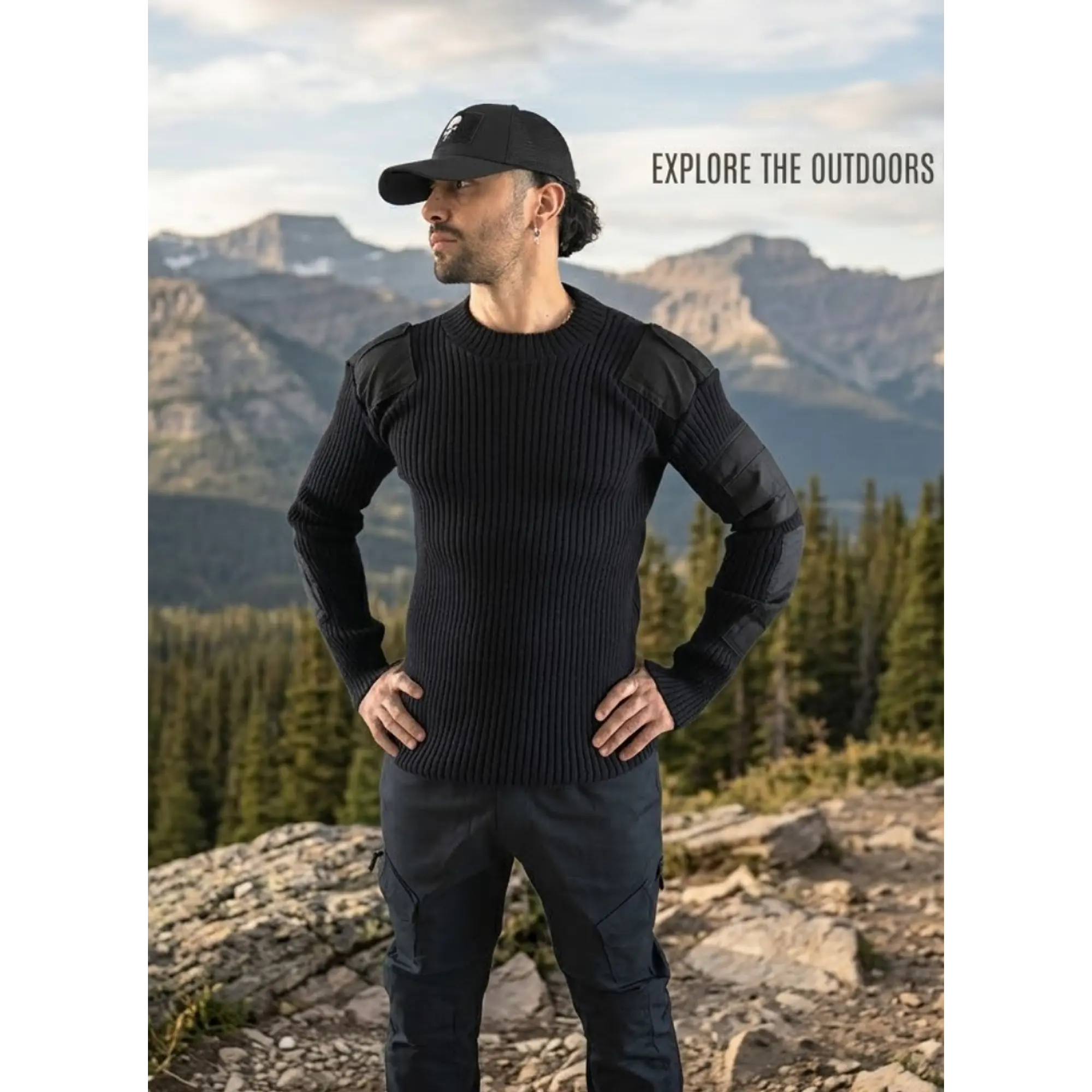  Sweater Cardigans Chaleco Comando Cuello Redondo 2