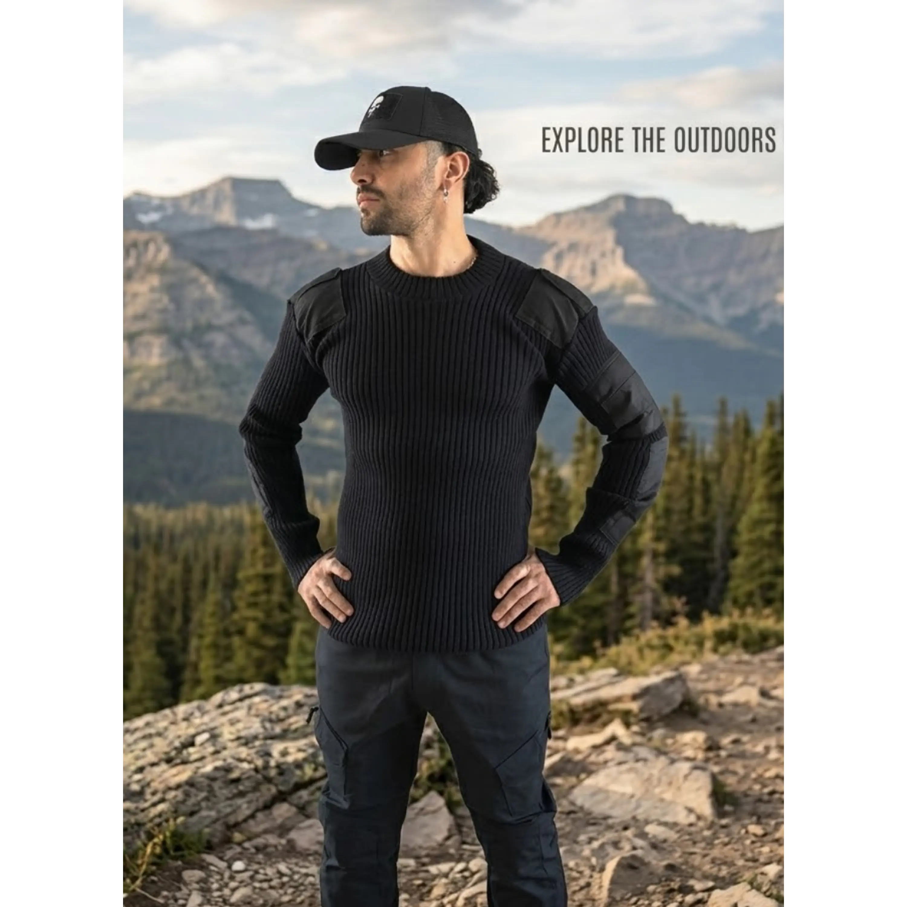  Sweater Cardigans Chaleco Comando Cuello Redondo 2