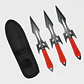 Set de 3 Cuchillos de Lanzamiento Rayo + Estuche Táctico Outdoor - Miniatura 5
